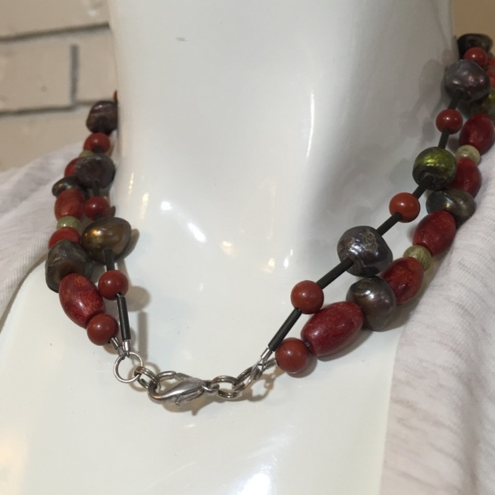 Earthy necklace - Picture 3 of 4